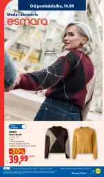 Gazetka promocyjna Lidl - Gazetka ważna od 14.09. do 19.09. - Gazetka - ważna od 19.09 do 19.09.2026 - strona 13 - produkty: Sweter, Gra, Moda, Grafika