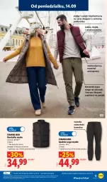 Gazetka promocyjna Lidl - Gazetka ważna od 14.09. do 19.09. - Gazetka - ważna od 19.09 do 19.09.2026 - strona 17 - produkty: Sok, Por, Gra, Kamizelka, Spodnie, Grafika