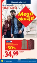 Gazetka promocyjna Lidl - Gazetka ważna od 14.09. do 19.09. - Gazetka - ważna od 19.09 do 19.09.2026 - strona 2 - produkty: Gra, Kamizelka, Moda, Grafika