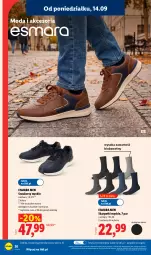Gazetka promocyjna Lidl - Gazetka ważna od 14.09. do 19.09. - Gazetka - ważna od 19.09 do 19.09.2026 - strona 24 - produkty: Sok, Gra, Sneakersy, Karp, Skarpetki, Moda, Grafika