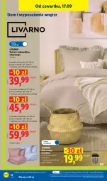 Gazetka promocyjna Lidl - Gazetka ważna od 14.09. do 19.09. - Gazetka - ważna od 19.09 do 19.09.2026 - strona 26 - produkty: Gra, Ivar, Pościel, Kosz, Poszewka, Grafika