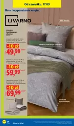 Gazetka promocyjna Lidl - Gazetka ważna od 14.09. do 19.09. - Gazetka - ważna od 19.09 do 19.09.2026 - strona 28 - produkty: Ivar, Pościel, Poszewka
