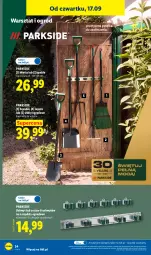 Gazetka promocyjna Lidl - Gazetka ważna od 14.09. do 19.09. - Gazetka - ważna od 19.09 do 19.09.2026 - strona 42 - produkty: Parkside, Gra, Ogród, Miotła