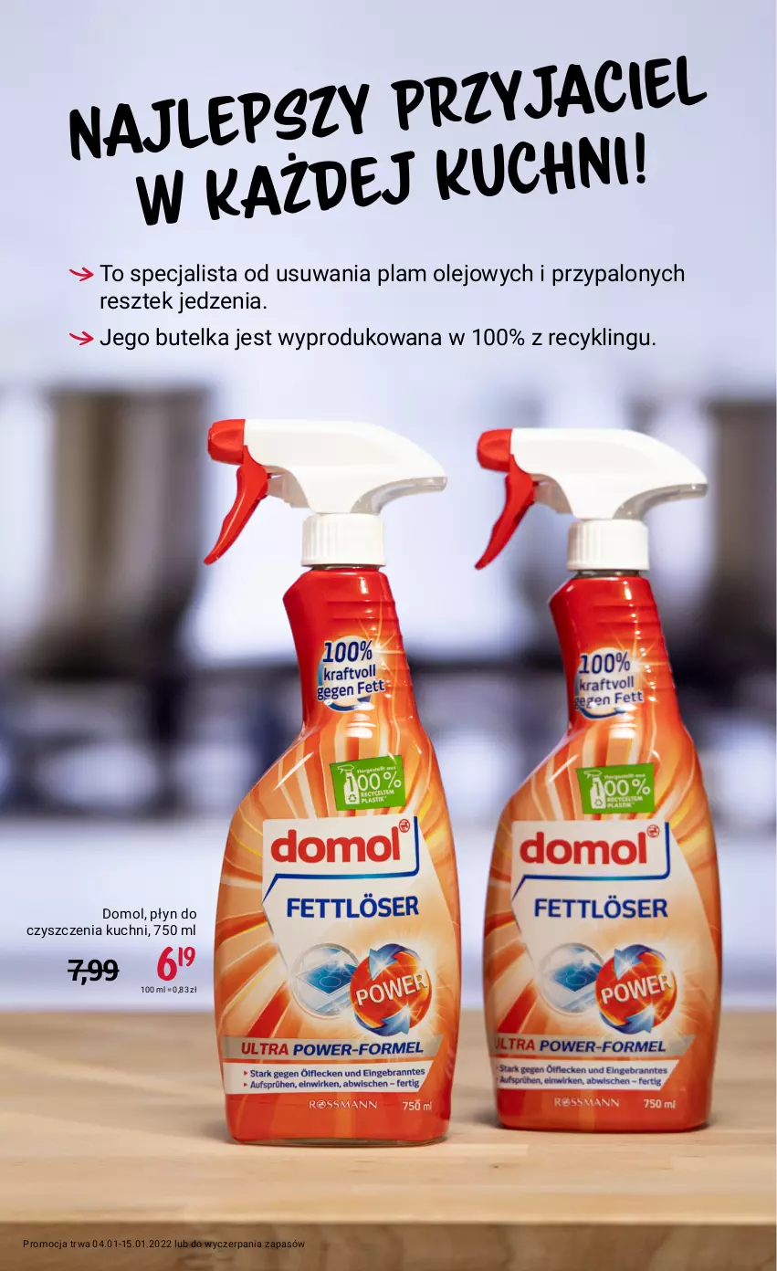 Gazetka promocyjna Rossmann - ważna 04.01 do 15.01.2022 - strona 2 - produkty: Domol, Olej