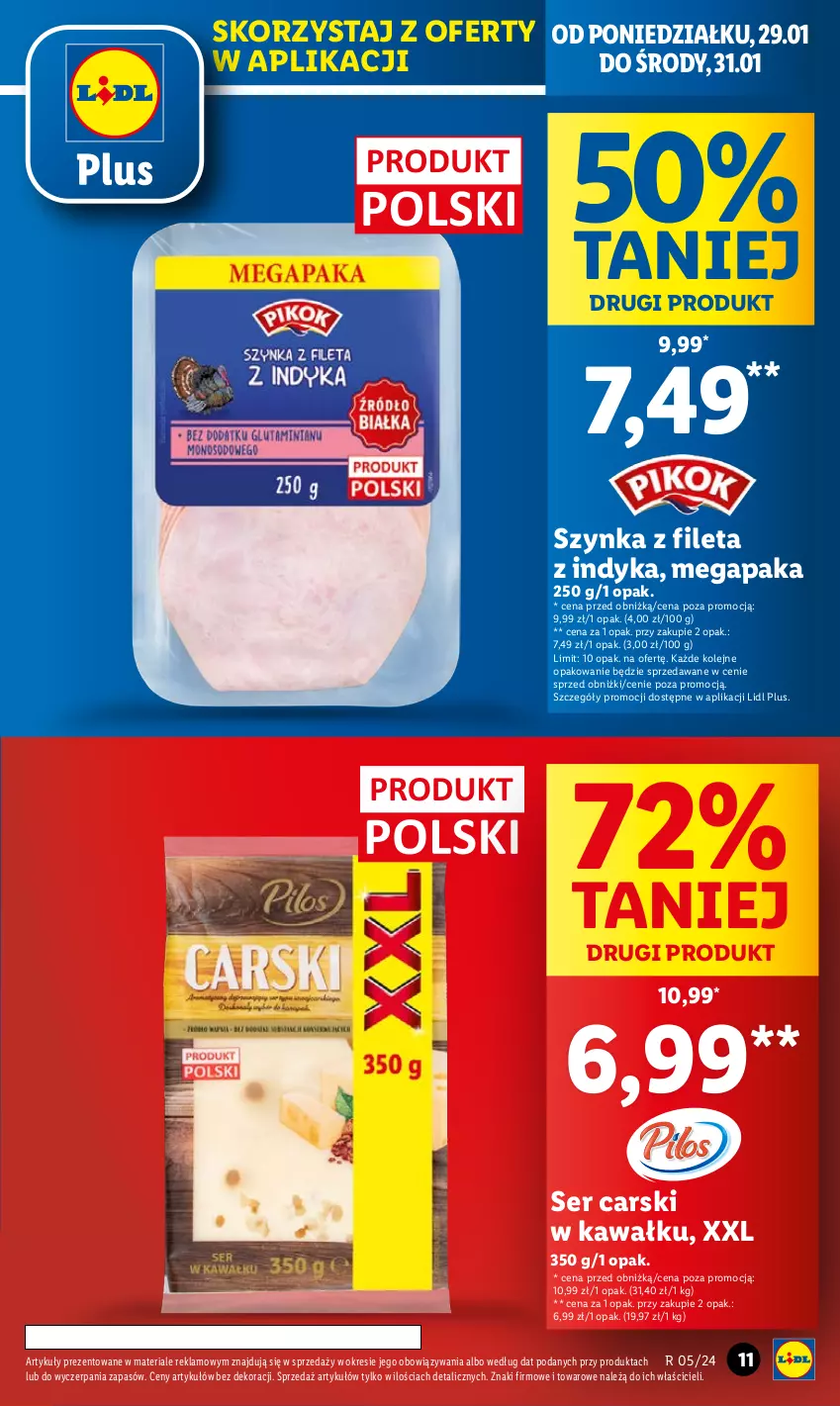 Gazetka promocyjna Lidl - GAZETKA - ważna 29.01 do 31.01.2024 - strona 15 - produkty: Cars, Kawa, Olej, Ser, Szynka