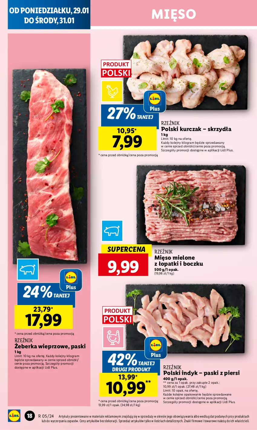 Gazetka promocyjna Lidl - GAZETKA - ważna 29.01 do 31.01.2024 - strona 28 - produkty: Gra, Kurczak, Mięso, Mięso mielone, Olej