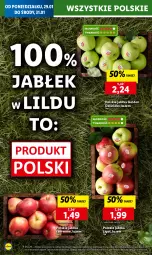 Gazetka promocyjna Lidl - GAZETKA - Gazetka - ważna od 31.01 do 31.01.2024 - strona 22 - produkty: Ligol, Jabłka