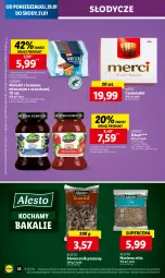 Gazetka promocyjna Lidl - GAZETKA - Gazetka - ważna od 31.01 do 31.01.2024 - strona 50 - produkty: Koc, Słonecznik prażony, Chia, Dżem, Merci