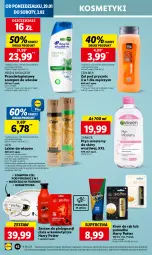 Gazetka promocyjna Lidl - GAZETKA - Gazetka - ważna od 31.01 do 31.01.2024 - strona 56 - produkty: Krem do rąk, Płyn micelarny, Szampon, Garnier, Lakier do włosów, Olej, Harry Potter, Kosmetyczka, Lakier