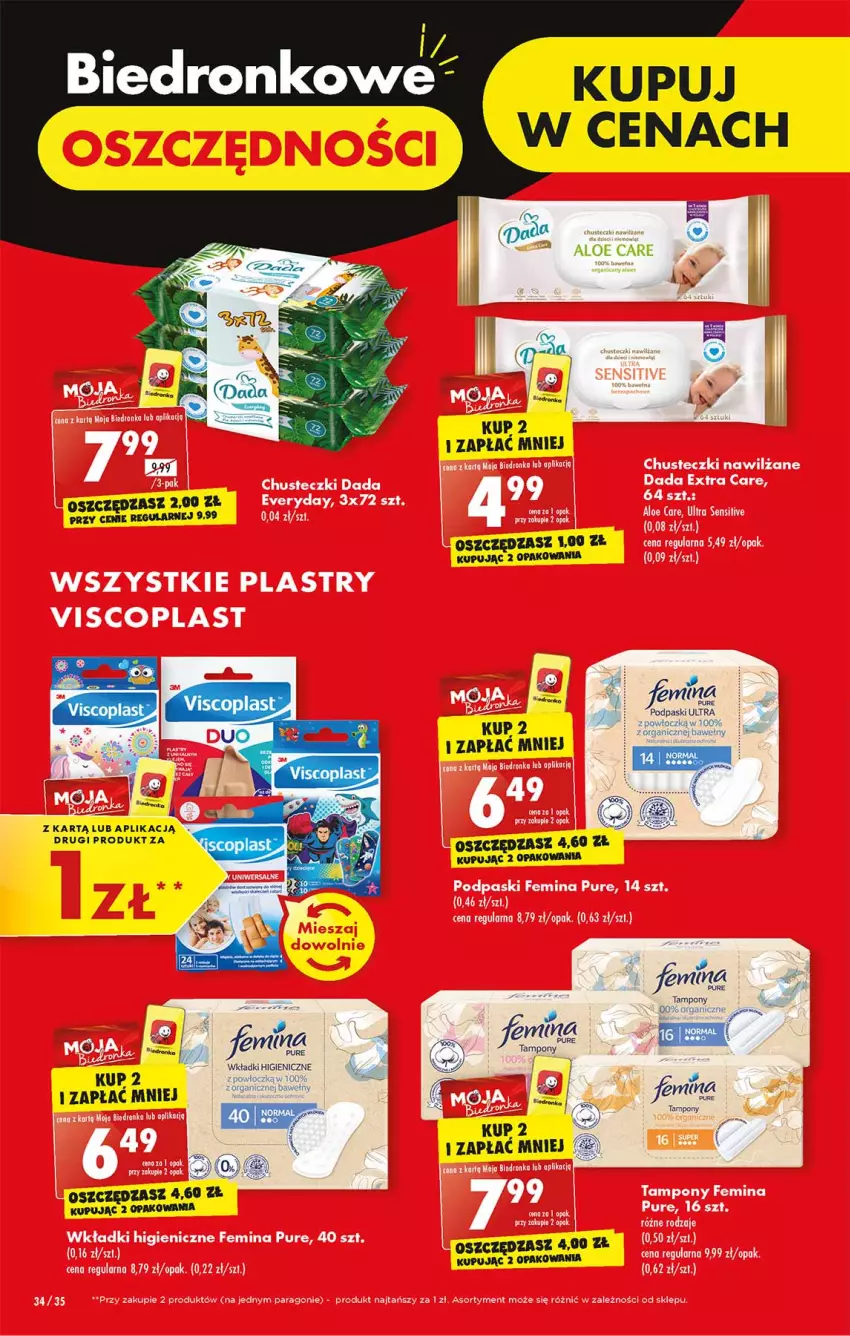 Gazetka promocyjna Biedronka - W tym tygodniu P - ważna 31.10 do 05.11.2022 - strona 34 - produkty: Dron, Fa, Fanta, LG, Podpaski, Pur, Tampony