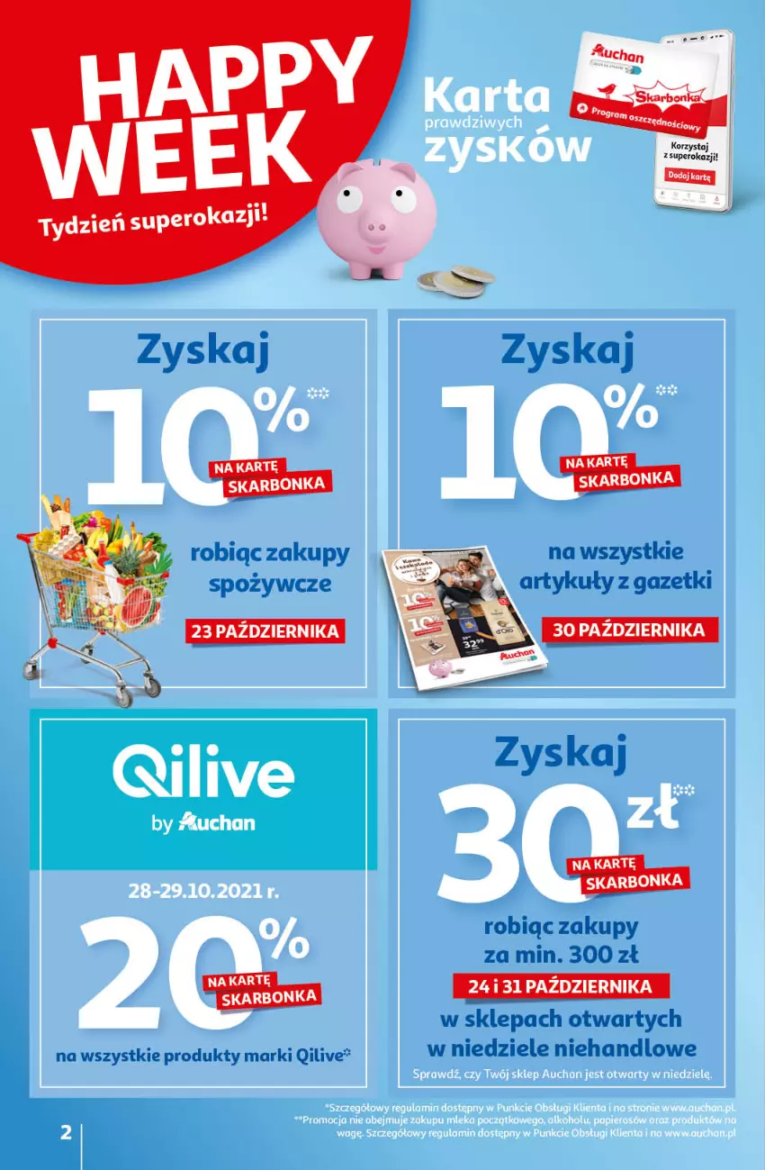 Gazetka promocyjna Auchan - Kawa i czekolada aromatycznie i słodko Hipermarkety - ważna 21.10 do 31.10.2021 - strona 2