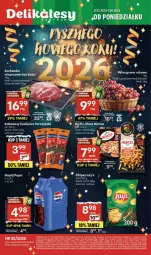 Gazetka promocyjna Delikatesy Centrum - Franczyza DC52 Czwartek - Gazetka - ważna od 07.01 do 07.01.2026 - strona 1 - produkty: Rum, Koc, Rama, Chipsy, Dron, Tarczyński, Pizza, Winogrona, Kabanos, Frytki, Wino, Hortex