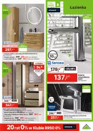 Gazetka promocyjna Leroy Merlin - Gazetka Leroy Merlin - Gazetka - ważna od 21.04 do 21.04.2026 - strona 27 - produkty: Bateria umywalkowa, Ser, Por, Szafka pod umywalkę, Słupek, Słupek wiszący, Szafka, Bateria, Umywalka, Gres, Lustro, Gres szkliwiony
