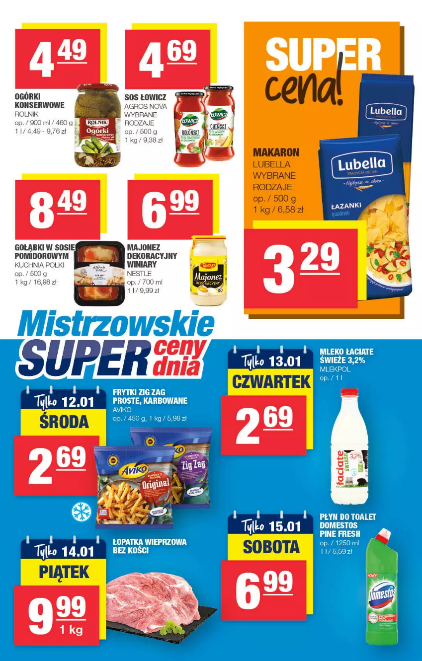 Gazetka promocyjna Spar - Spar - ważna 02.01 do 12.01.2022 - strona 5 - produkty: Frytki, Mleko