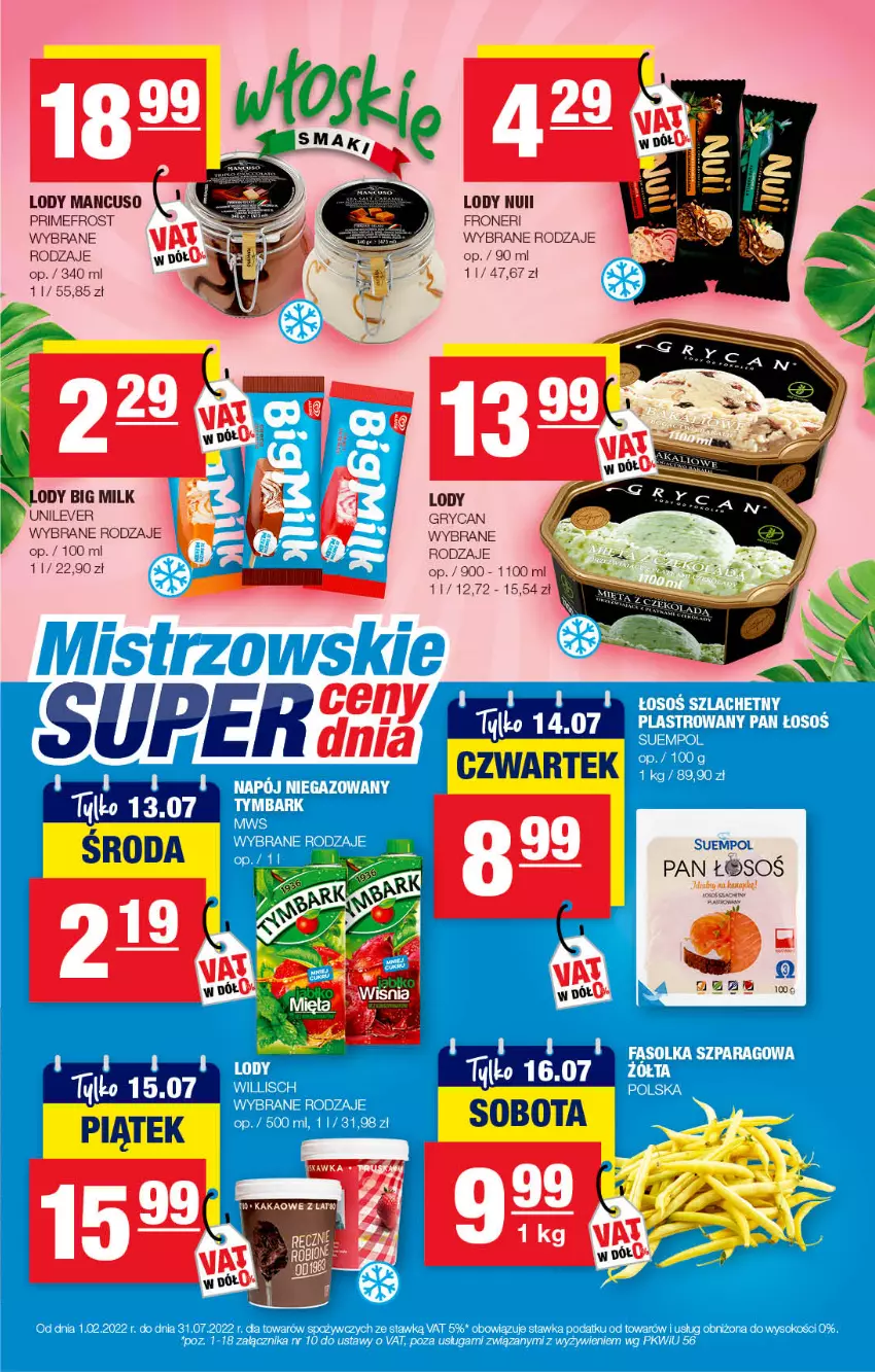 Gazetka promocyjna Spar - EuroSpar - ważna 05.07 do 15.07.2022 - strona 9 - produkty: Fa, Gry, Lody, Suempol