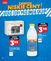 Gazetka promocyjna Topaz - Gazetka - Gazetka - ważna od 31.08 do 31.08.2026 - strona 8 - produkty: Mleko