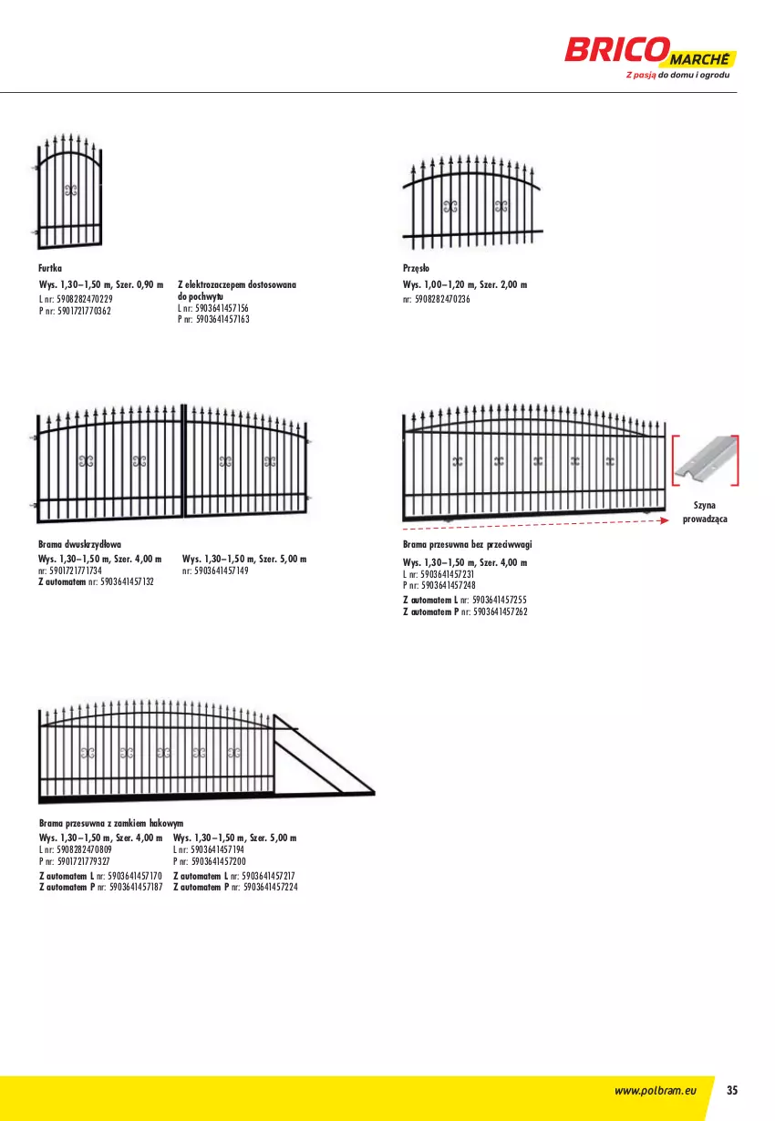 Gazetka promocyjna Bricomarche - Gazetka - ważna 17.05 do 31.07.2022 - strona 35 - produkty: Rama, Szyna, Wagi