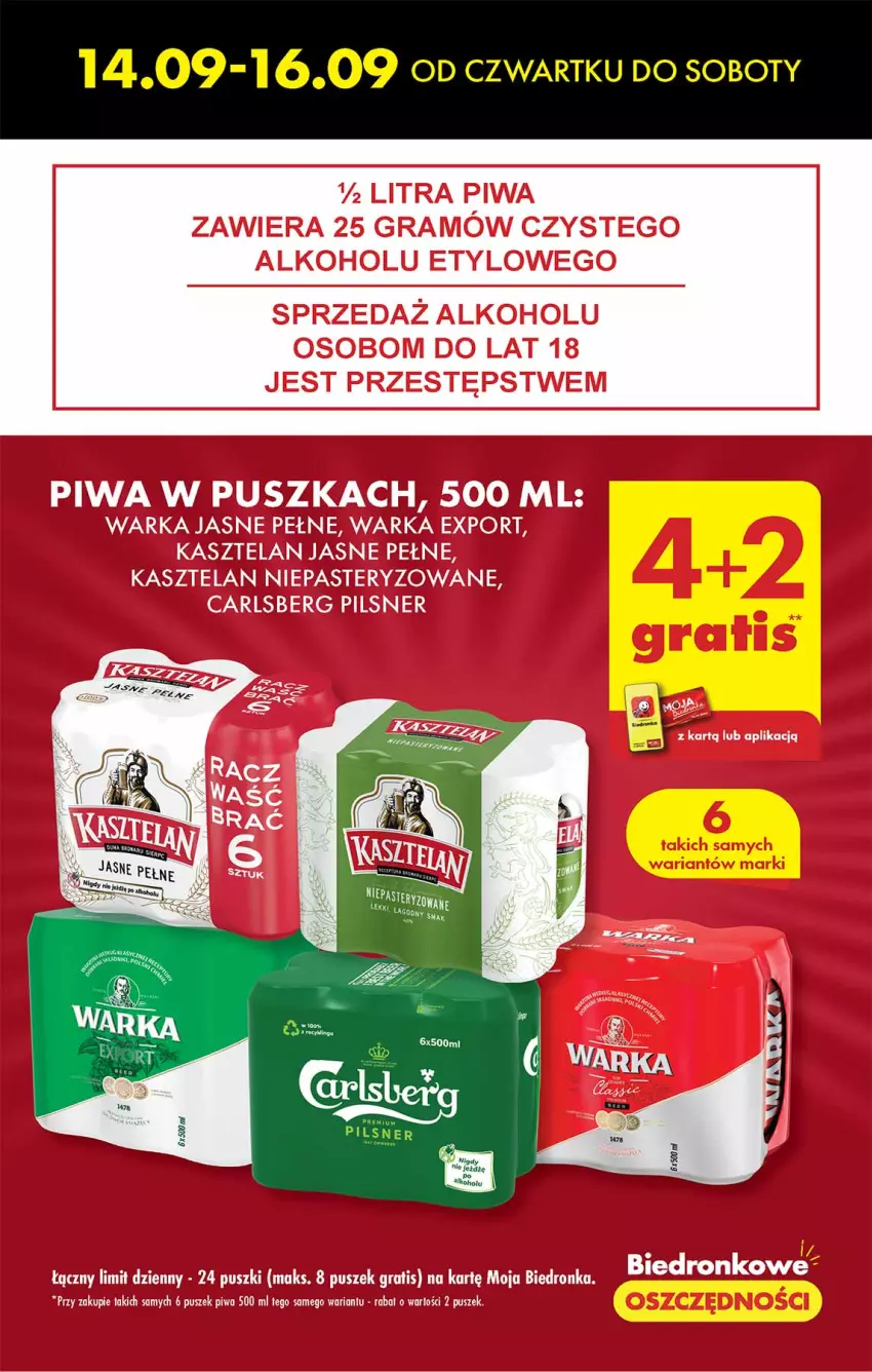 Gazetka promocyjna Biedronka - Od czwartku - ważna 14.09 do 20.09.2023 - strona 11 - produkty: Dron, Fa, Gra, Piwa