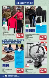 Gazetka promocyjna Aldi - Artykuły przemysłowe i tekstylia - Gazetka - ważna od 14.03 do 14.03.2026 - strona 6 - produkty: Piec, Top, Noż, Buty, Kurtka, Pompka, Rower, Bieżnik, Spodnie, LG