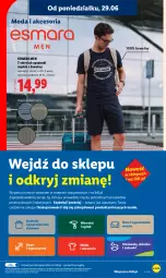 Gazetka promocyjna Lidl - Gazetka ważna od 29.06 do 1.07 - Gazetka - ważna od 01.07 do 01.07.2026 - strona 25 - produkty: Por, Gra, Kuchnia, T-shirt, Sport, Moda, Ogród, Spodenek, Grafika