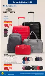 Gazetka promocyjna Lidl - Gazetka ważna od 29.06 do 1.07 - Gazetka - ważna od 01.07 do 01.07.2026 - strona 26 - produkty: Top, Gra, Amol, Granat, Plecak, Torba, Moda, Wittchen, Kosmetyczka, Samolot