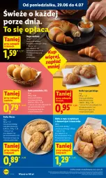 Gazetka promocyjna Lidl - Gazetka ważna od 29.06 do 1.07 - Gazetka - ważna od 01.07 do 01.07.2026 - strona 38 - produkty: Por, Gra, Bułka fitness, Rust, Rogal, Bułka, Grafika