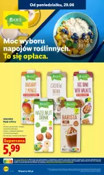 Gazetka promocyjna Lidl - Gazetka ważna od 29.06 do 1.07 - Gazetka - ważna od 01.07 do 01.07.2026 - strona 54 - produkty: Ryż, Napój roślinny, Mango, Napój