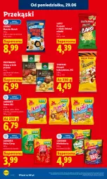 Gazetka promocyjna Lidl - Gazetka ważna od 29.06 do 1.07 - Gazetka - ważna od 01.07 do 01.07.2026 - strona 70 - produkty: Ketchup, Lajkonik, Gin, Gry, Amol, Papryka, Chipsy, Chrupki, Pizza, Przysnacki, Lorenz, Monster Munch, Precelki, Krakersy, Samolot, Fa