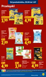 Gazetka promocyjna Lidl - Gazetka ważna od 29.06 do 1.07 - Gazetka - ważna od 01.07 do 01.07.2026 - strona 71 - produkty: Hummus, Sól, Mus, Beko, Beskidzki, Chipsy, Chrupki, Bazyl, Bazylia, Precelki, Beskidzkie paluszki