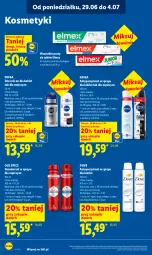 Gazetka promocyjna Lidl - Gazetka ważna od 29.06 do 1.07 - Gazetka - ważna od 01.07 do 01.07.2026 - strona 78 - produkty: Old Spice, Dezodorant, Dove, Elmex, Antyperspirant, Nivea