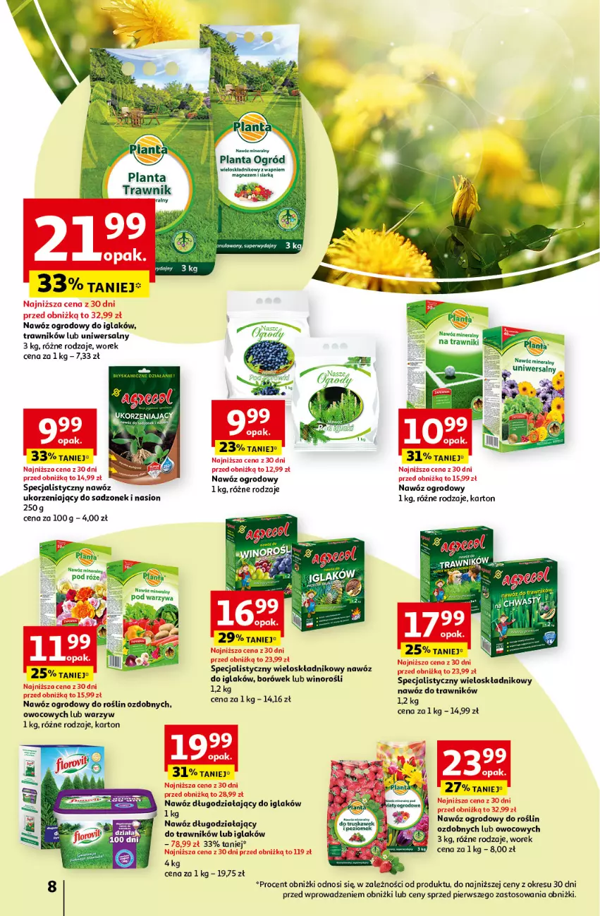 Gazetka promocyjna Auchan - Ogród w najlepszej formie Hipermarket Auchan - ważna 14.03 do 27.03.2024 - strona 8 - produkty: LG, Nawóz, Ogród, Wino