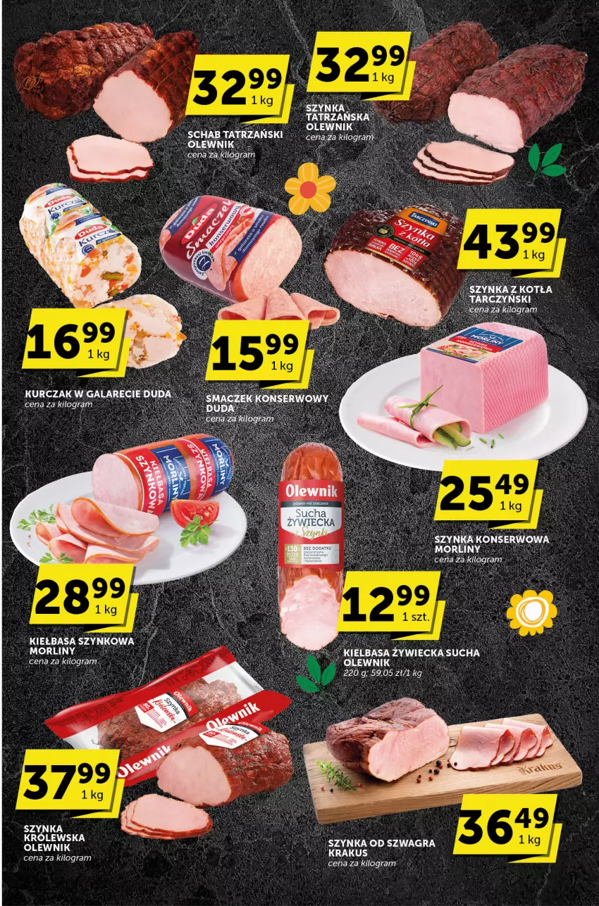 Gazetka promocyjna Groszek - ważna 29.06 do 11.07.2023 - strona 11 - produkty: Fa, Gala, Gra, Kiełbasa, Kiełbasa szynkowa, Kurczak, Olewnik, Por, Ser, Szynka