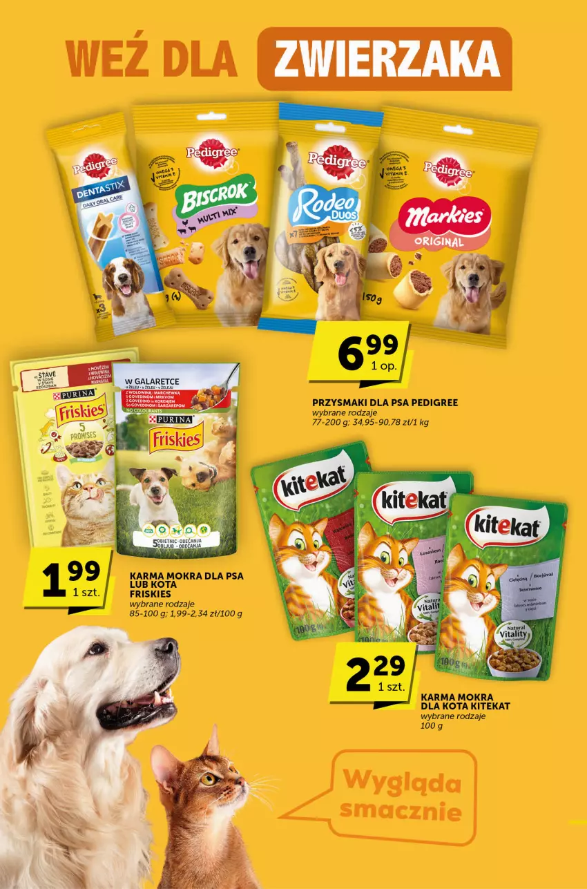 Gazetka promocyjna Groszek - ważna 29.06 do 11.07.2023 - strona 30 - produkty: Friskies, KiteKat, Pedigree, Przysmaki