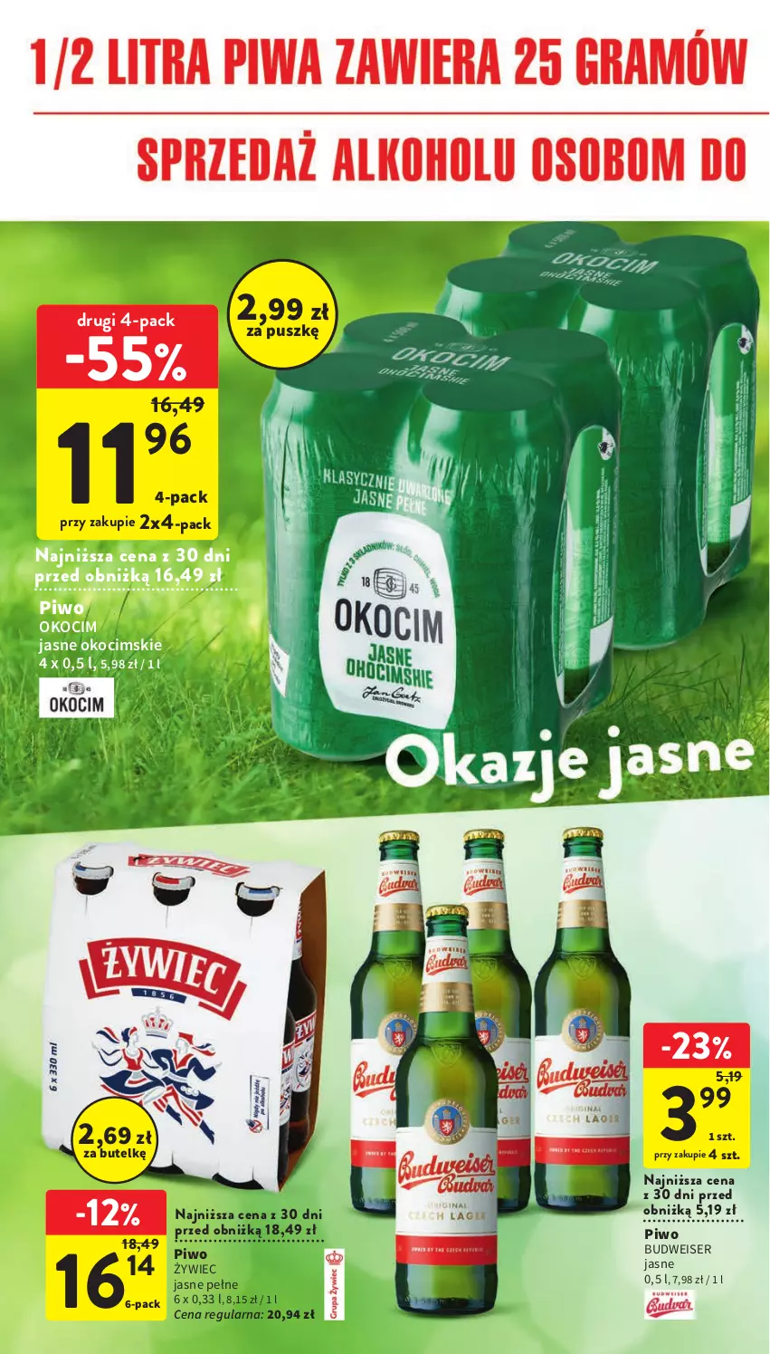 Gazetka promocyjna Intermarche - Gazetka Intermarche - ważna 13.07 do 19.07.2023 - strona 32 - produkty: Koc, Okocim, Piwo, Ser