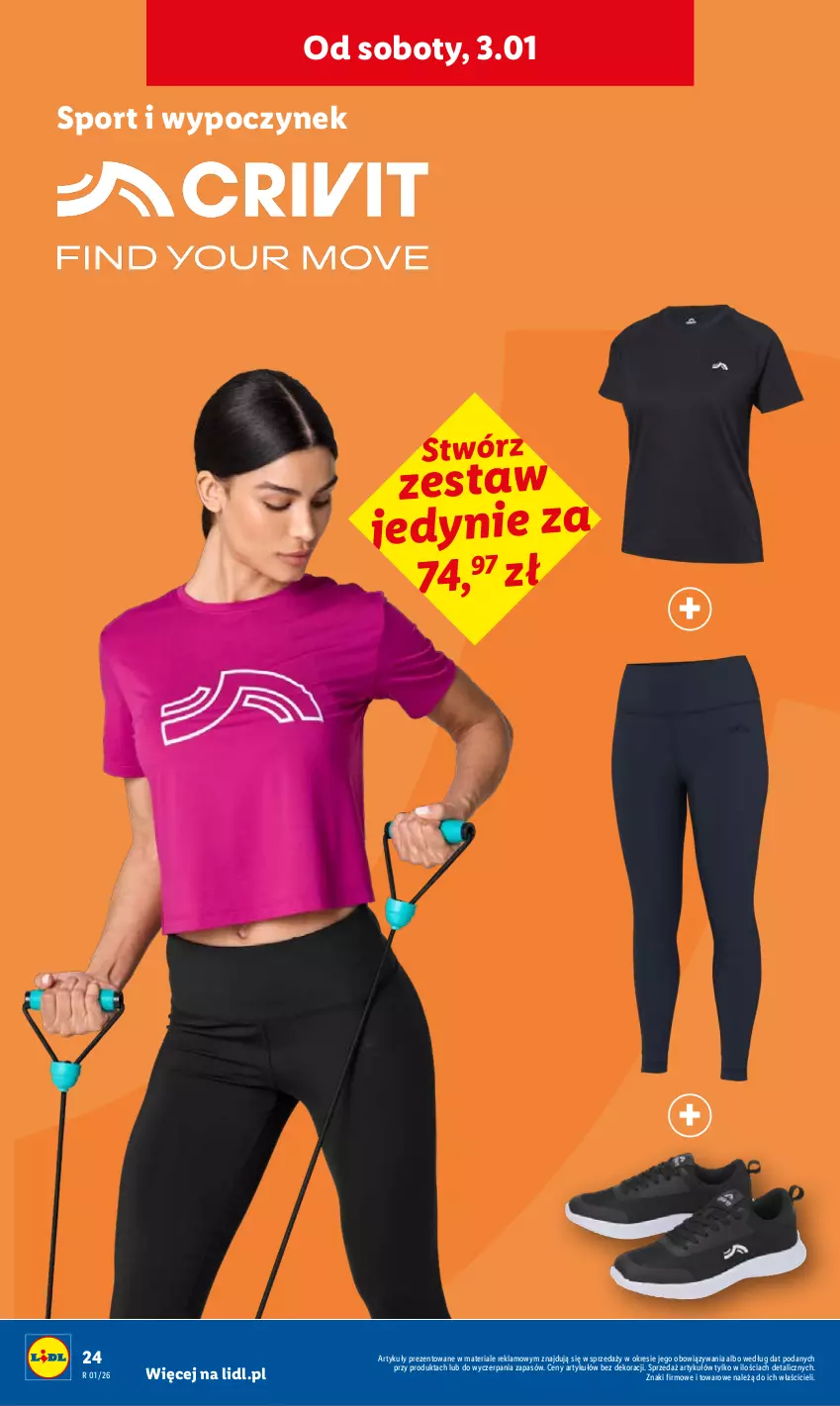 Gazetka promocyjna Lidl - GAZETKA - ważna 29.12.2025 do 03.01.2026 - strona 28 - produkty: Por, Sport