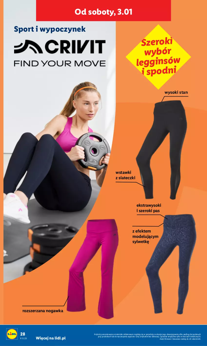 Gazetka promocyjna Lidl - GAZETKA - ważna 29.12.2025 do 03.01.2026 - strona 30 - produkty: Gin, Por, Sok, Sport