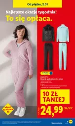 Gazetka promocyjna Lidl - GAZETKA - Gazetka - ważna od 03.01 do 03.01.2026 - strona 3 - produkty: Spodnie, Bluza