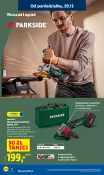 Gazetka promocyjna Lidl - GAZETKA - Gazetka - ważna od 03.01 do 03.01.2026 - strona 8 - produkty: Parkside, Ser, Szlifierka kątowa, Szlifierka, Akumulator