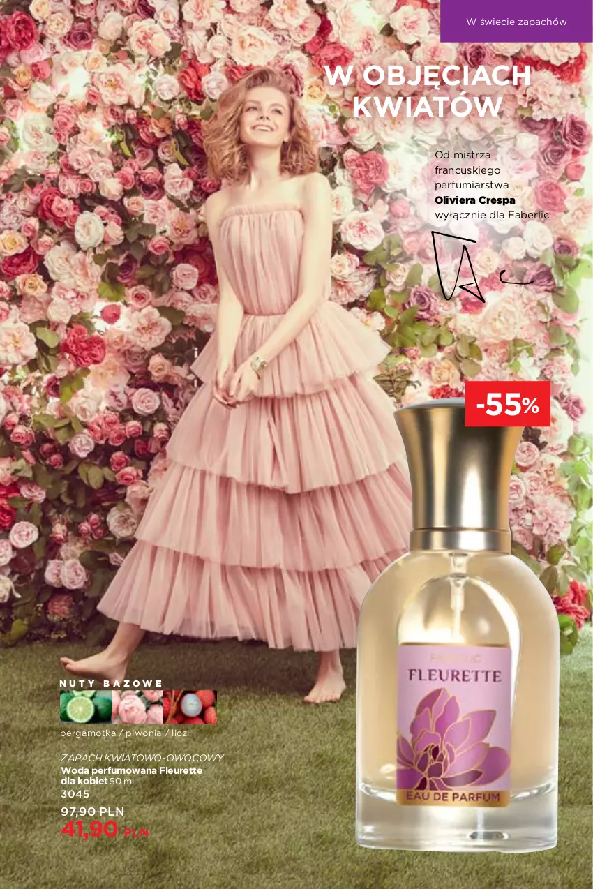 Gazetka promocyjna Faberlic - Gazetka - ważna 16.08 do 15.09.2021 - strona 59 - produkty: Fa, Liczi, Nuty, Perfum, Piwo, Woda, Woda perfumowana