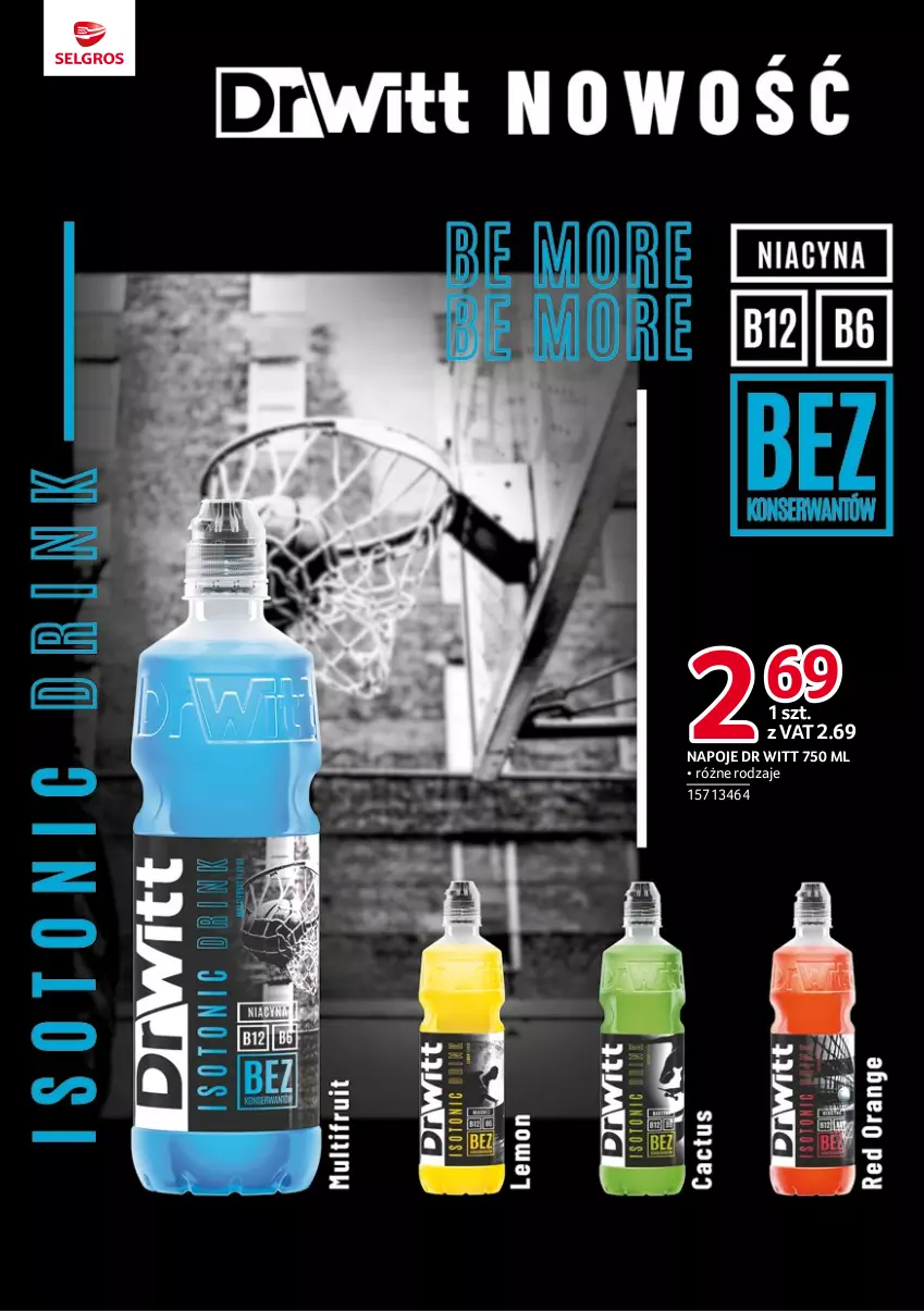 Gazetka promocyjna Selgros - Katalog Markowe Produkty - ważna 27.07 do 09.08.2023 - strona 6 - produkty: Napoje