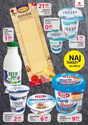 Gazetka promocyjna Selgros - Katalog Markowe Produkty - Gazetka - ważna od 09.08 do 09.08.2023 - strona 3 - produkty: Jogurt naturalny, Ser, Twaróg, Jogurt, Kefir naturalny, Mascarpone, Gouda plastry, Gouda, Kefir