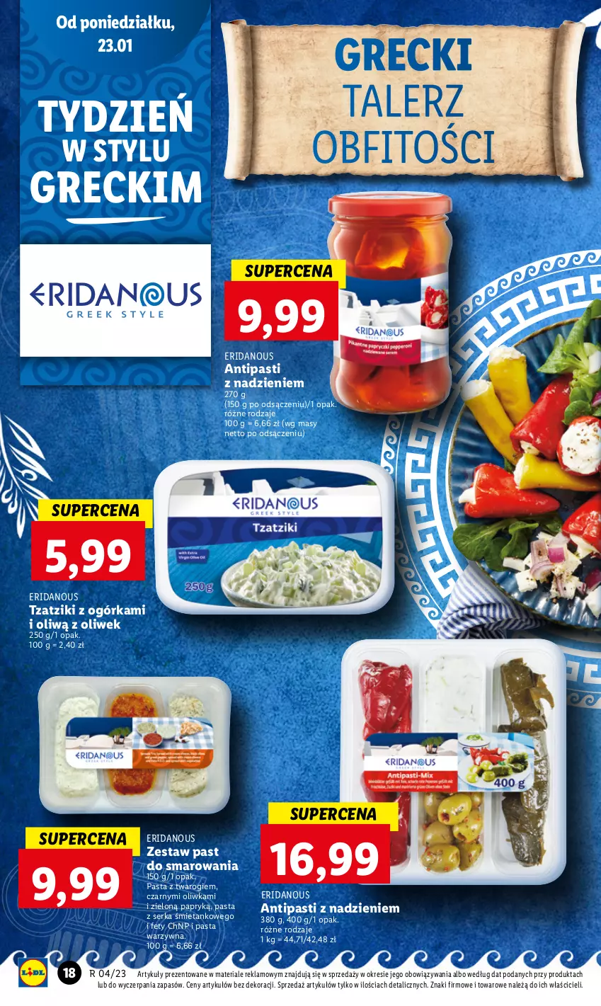 Gazetka promocyjna Lidl - GAZETKA - ważna 23.01 do 25.01.2023 - strona 20 - produkty: Pasta warzywna, Ser, Talerz