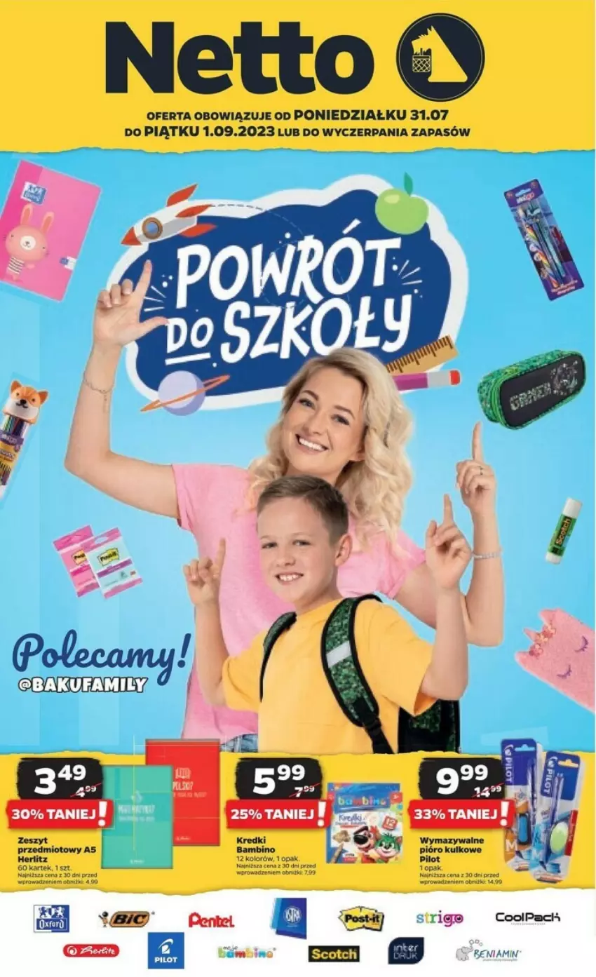 Gazetka promocyjna Netto - ważna 31.07 do 01.09.2023 - strona 1 - produkty: Fa