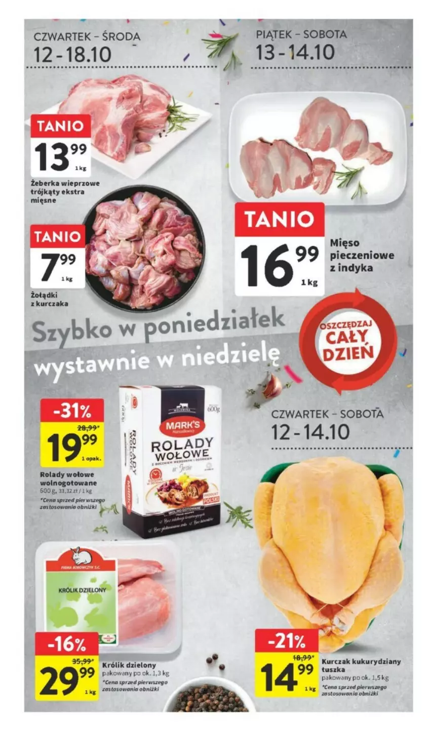 Gazetka promocyjna Intermarche - ważna 12.10 do 18.10.2023 - strona 14 - produkty: Królik, Kurczak