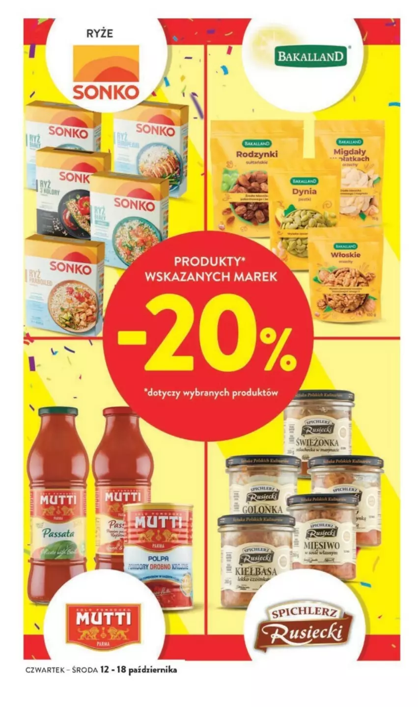 Gazetka promocyjna Intermarche - ważna 12.10 do 18.10.2023 - strona 2 - produkty: Migdały, Ryż