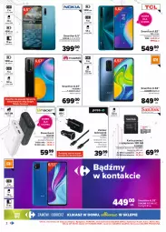 Gazetka promocyjna Carrefour - Gazetka Multimedia - Gazetka - ważna od 04.09 do 04.09.2021 - strona 2 - produkty: Ser, Acer, Telefon, Karta pamięci, Tera, Huawei, Powerbank, Smartfon, Mobil, Nokia, Fa