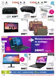 Gazetka promocyjna Carrefour - Gazetka Multimedia - Gazetka - ważna od 04.09 do 04.09.2021 - strona 4 - produkty: Toshiba, Top, Acer, Notebook, Lenovo, Tablet, Skaner, Urządzenie wielofunkcyjne, Torba, Pentium, Procesor, Drukarka, Monitor, Canon, HP