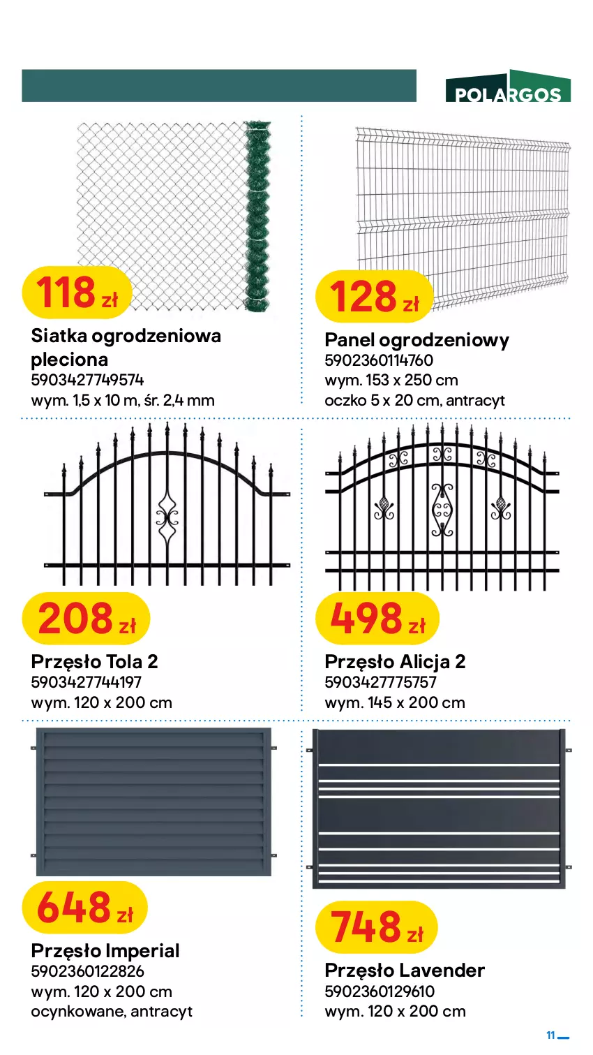 Gazetka promocyjna Castorama - ważna 25.05 do 12.06.2022 - strona 11 - produkty: Bryza, Cynk, Siatka