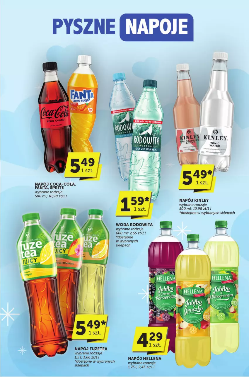 Gazetka promocyjna ABC - ważna 06.02 do 18.02.2025 - strona 23 - produkty: Coca-Cola, Fa, Fanta, Napój, Sprite, Woda