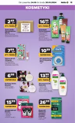 Gazetka promocyjna Netto - Artykuły spożywcze - Gazetka - ważna od 30.10 do 30.10.2024 - strona 15 - produkty: Palmolive, Rexona, Balsam do ust, Perfum, Nić dentystyczna, Aloe vera, Szampon, Odżywka, Mydło, Antyperspirant